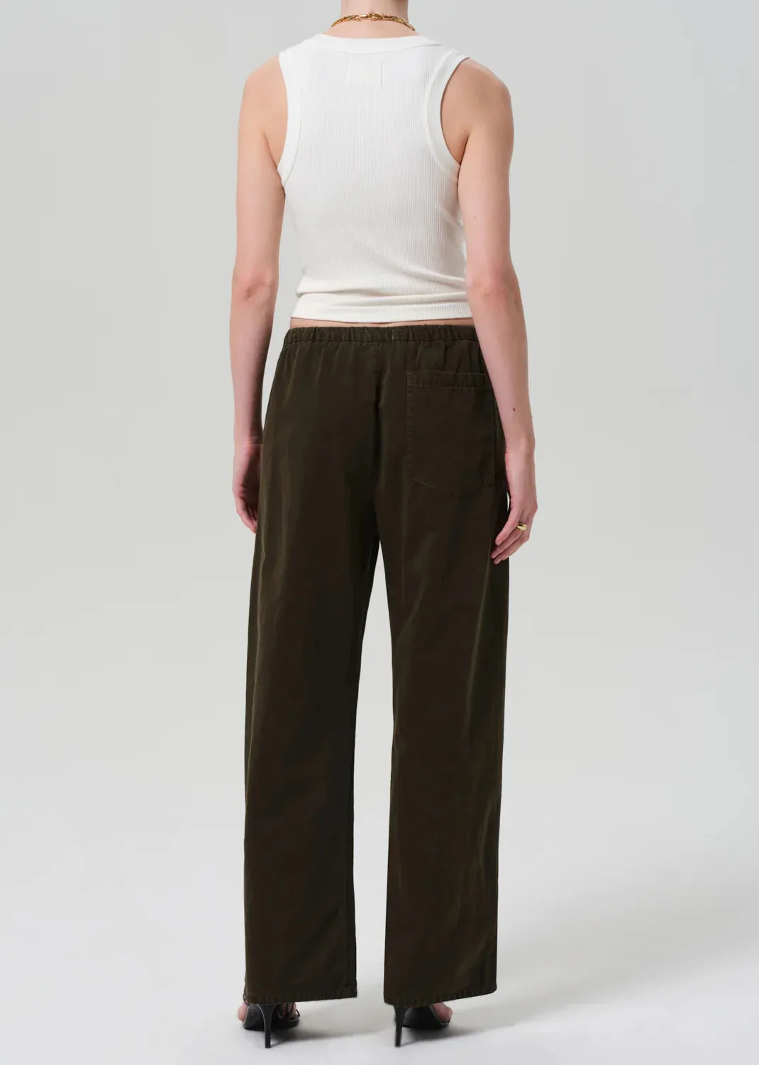 Citizens of Humanity - Aurora Pull On Pant - Dark Olive sold by Jessie Boutique product image thumbnail 4