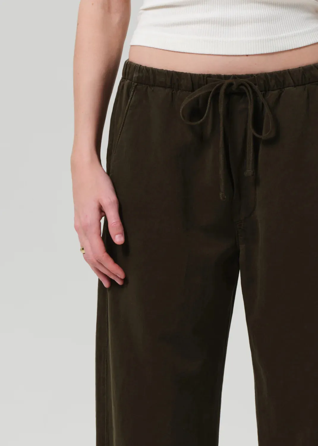 Citizens of Humanity - Aurora Pull On Pant - Dark Olive sold by Jessie Boutique product image thumbnail 2