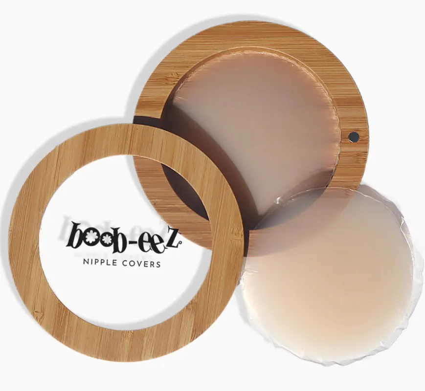 Boob-eez - Luxe Combo Nipple Covers 6cm - Light Tint sold by Jessie Boutique