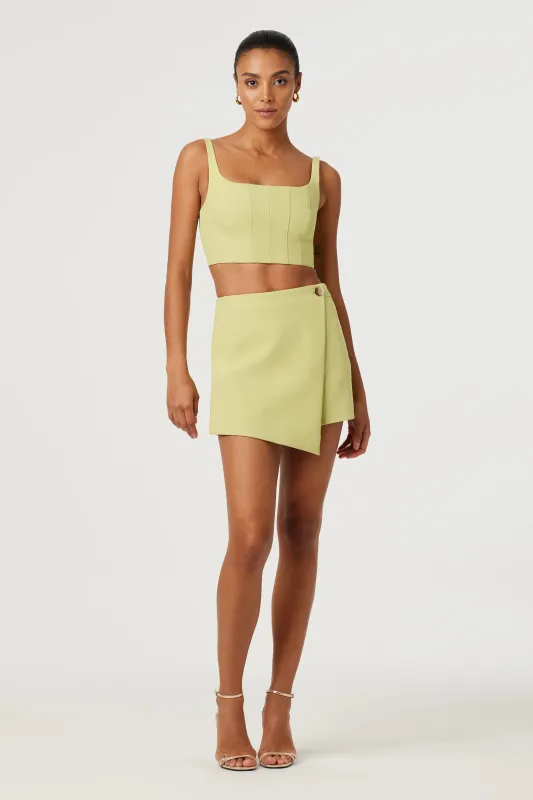 Toccin - Stella Wrap Skort - Macha sold by Jessie Boutique