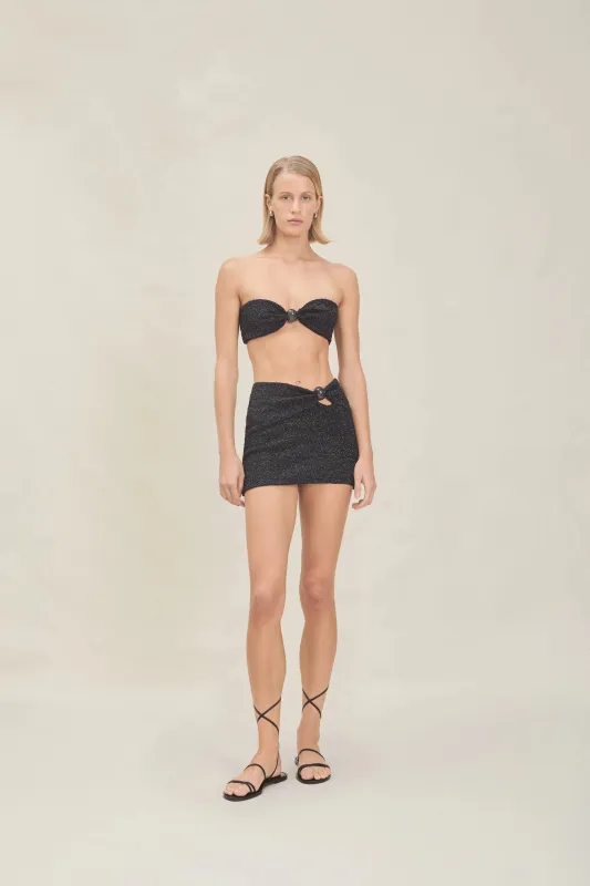 Devon Windsor - Eve Skirt - Raven sold by Jessie Boutique