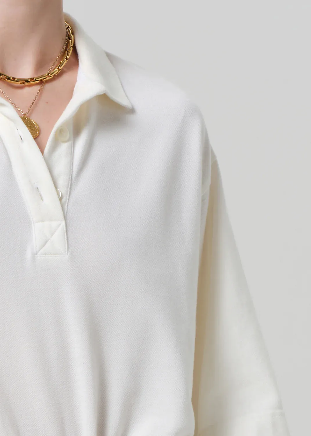 Citizens of Humanity - Lowen Polo Shirt - Pashmina sold by Jessie Boutique product image thumbnail 3