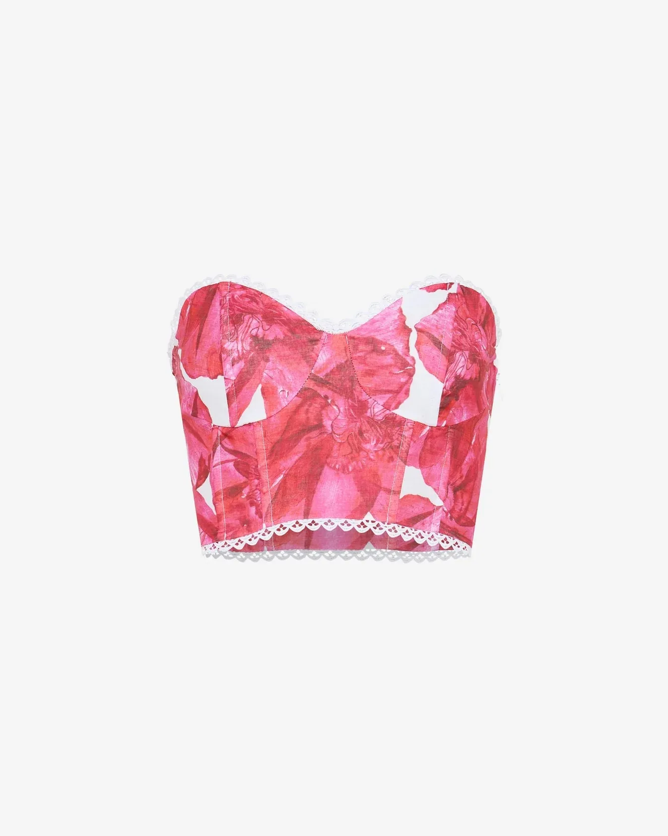 Charo Ruiz - Matis Bustier - White Blossom sold by Jessie Boutique product image thumbnail 2