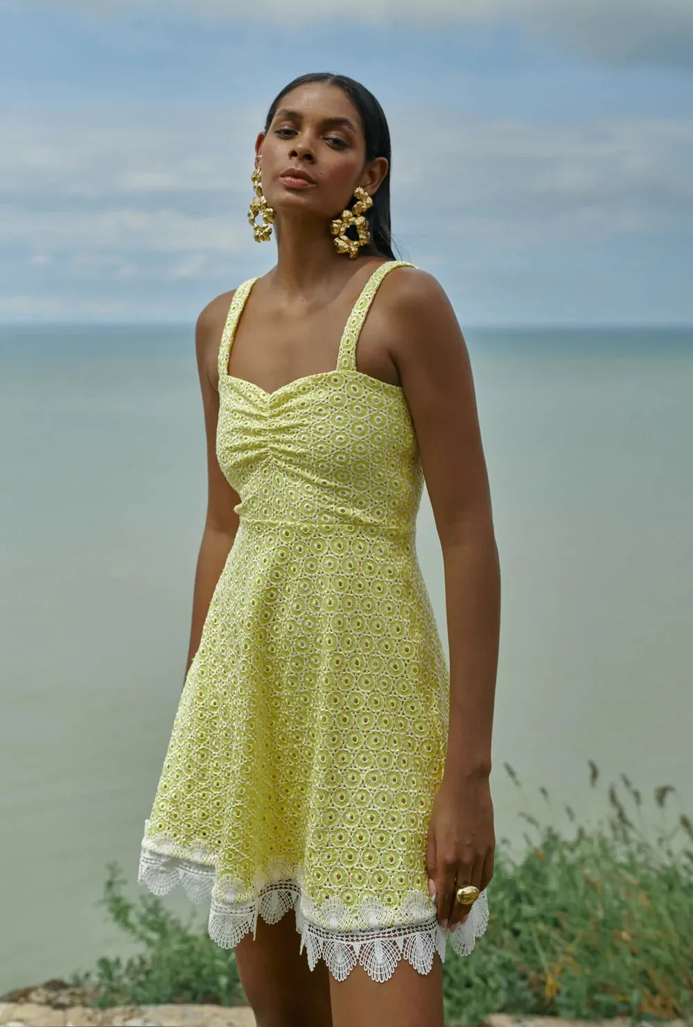 Waimari - Solar Dress - Yellow sold by Jessie Boutique