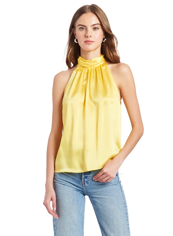 Amanda Uprichard - Chaya Top - Canary sold by Jessie Boutique