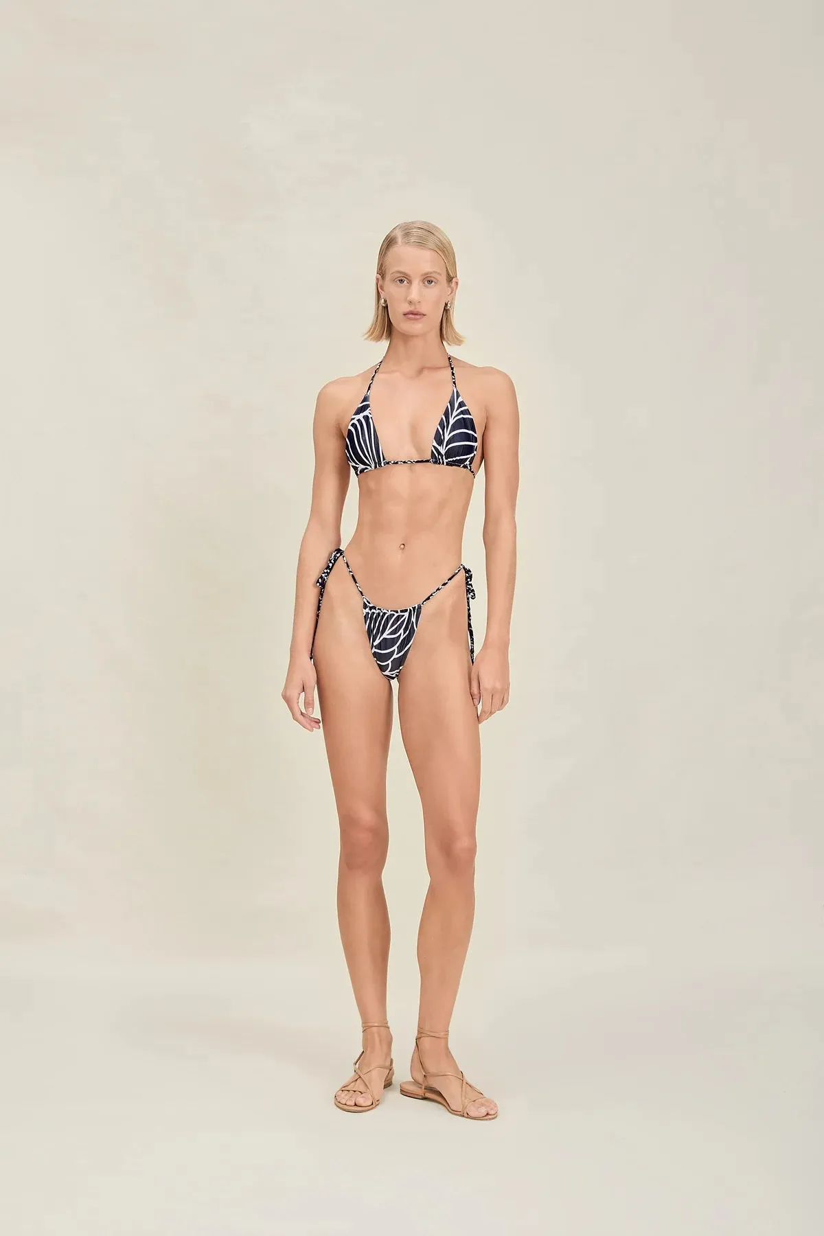 Devon Windsor - Whit Bottom - Navy Palm sold by Jessie Boutique product image thumbnail 2