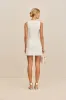 Cult Gaia - Hartley Knit Dress - Off White sold by Jessie Boutique