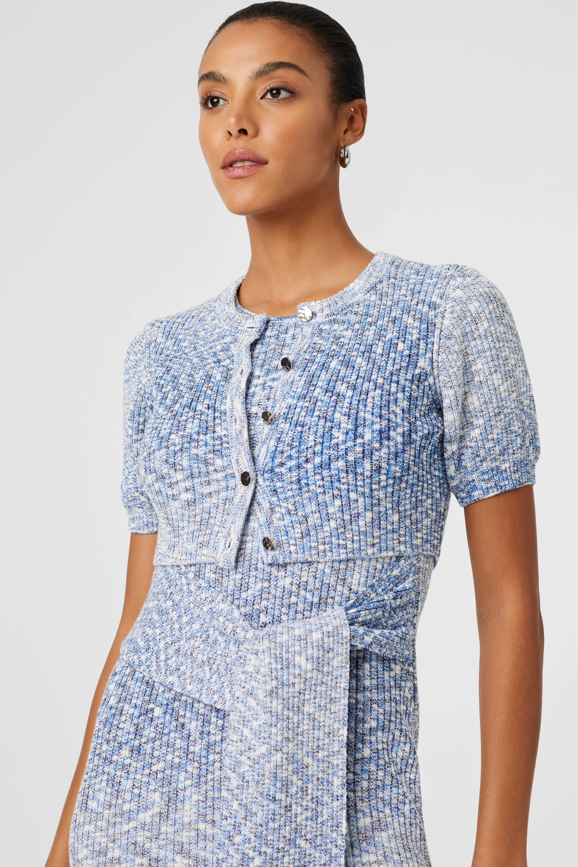 Toccin - Christy Crop Cardigan - Azure M sold by Jessie Boutique product image thumbnail 2