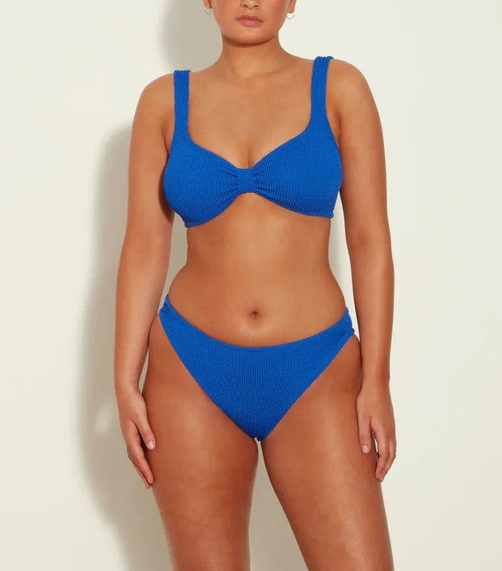 Hunza G - Bonnie Bikini - Royal Blue sold by Jessie Boutique