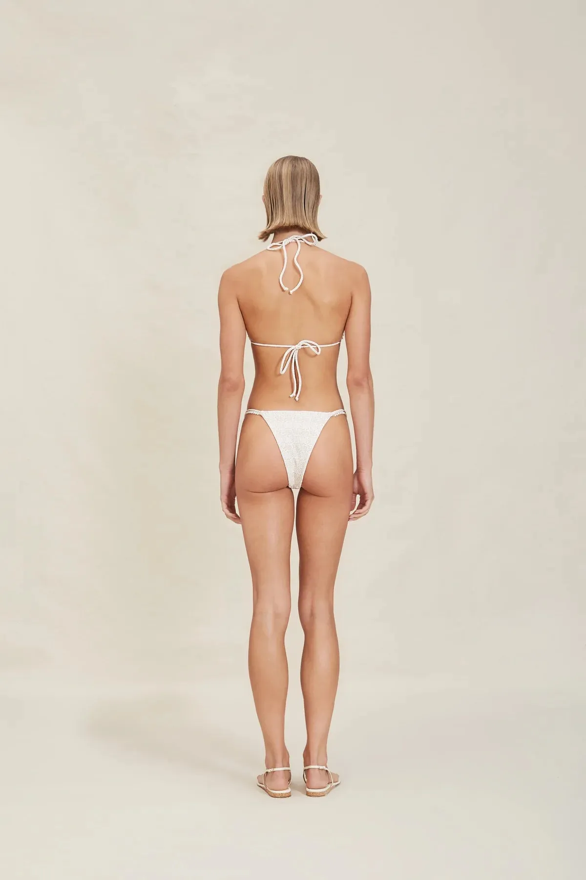 Devon Windsor - Diane Bottom - Cream Tweed sold by Jessie Boutique product image thumbnail 4