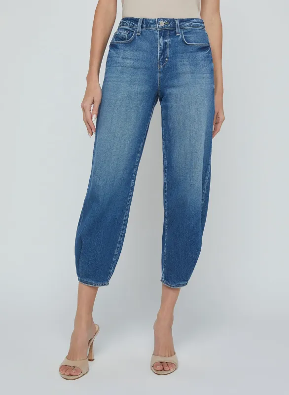 L'agence - Krista Tapered Jean - Paladino sold by Jessie Boutique