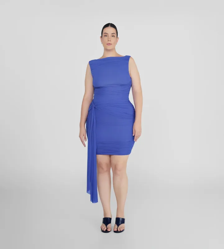 Maygel Coronel - Entredós Dress - Marino sold by Jessie Boutique