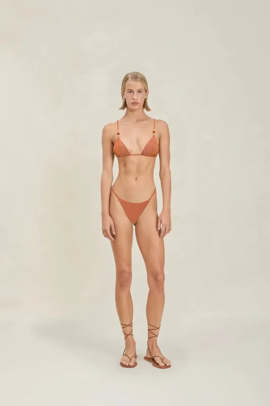 Devon Windsor - Zuri Top - Clementine sold by Jessie Boutique