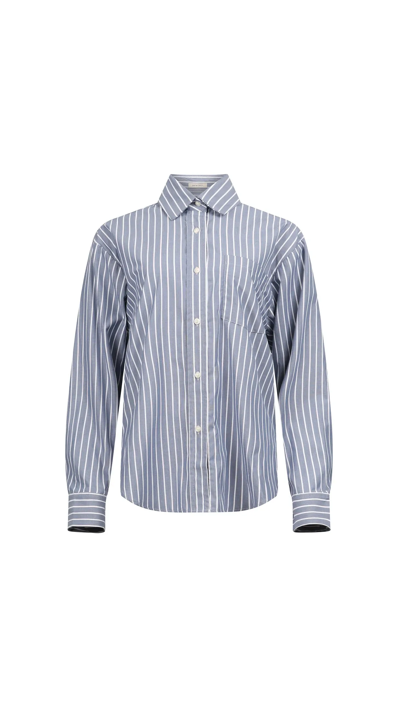 Parentezi - Amelia Shirt - Blue Stripe sold by Jessie Boutique product image thumbnail 2