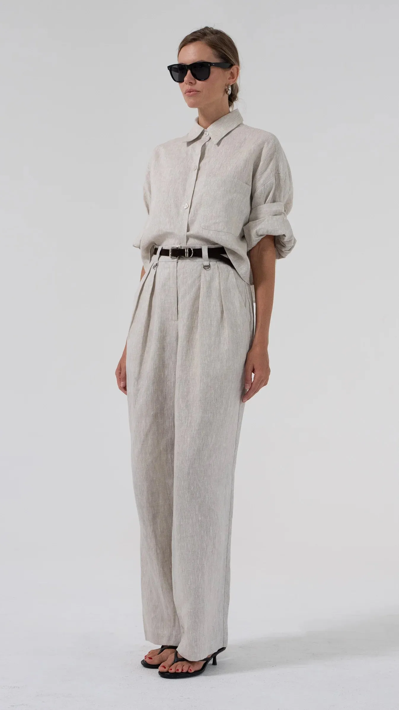 Parentezi - Letty Shirt - Oat sold by Jessie Boutique