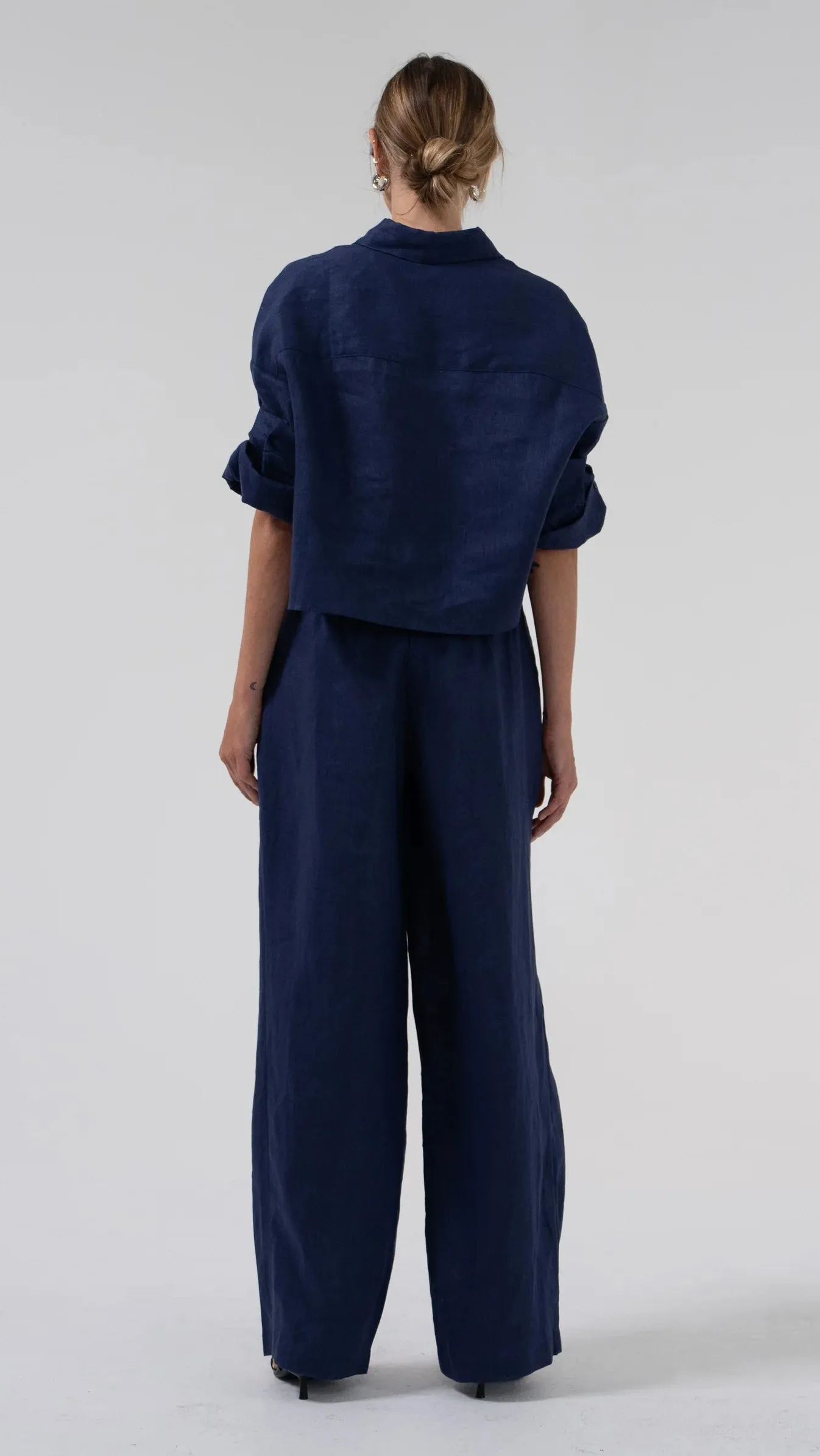 Parentezi - Romy Pants - Denim sold by Jessie Boutique product image thumbnail 2