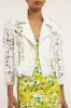Generation Love - Crawford 3D Lace Moto Jacket - White sold by Jessie Boutique