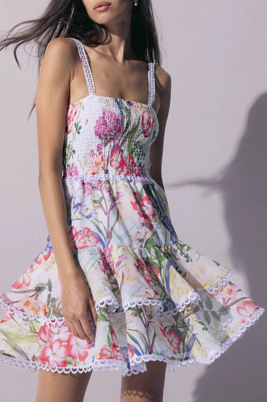 Charo Ruiz - Short Dress Iris - Multiple Colors sold by Jessie Boutique