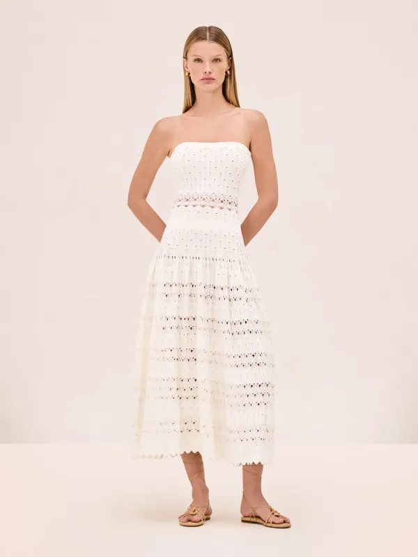 Alexis - Payge Dress - White sold by Jessie Boutique