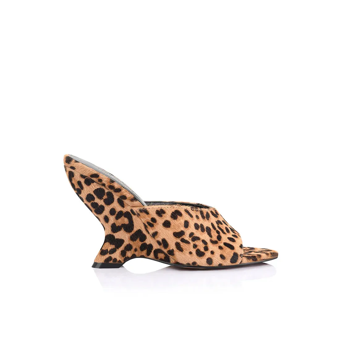 Lana Wilkinson - Martha Wedge - Leopard Print Pony sold by Jessie Boutique product image thumbnail 2