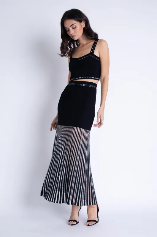 Karina Grimaldi - Elisa Knit Set - Black sold by Jessie Boutique
