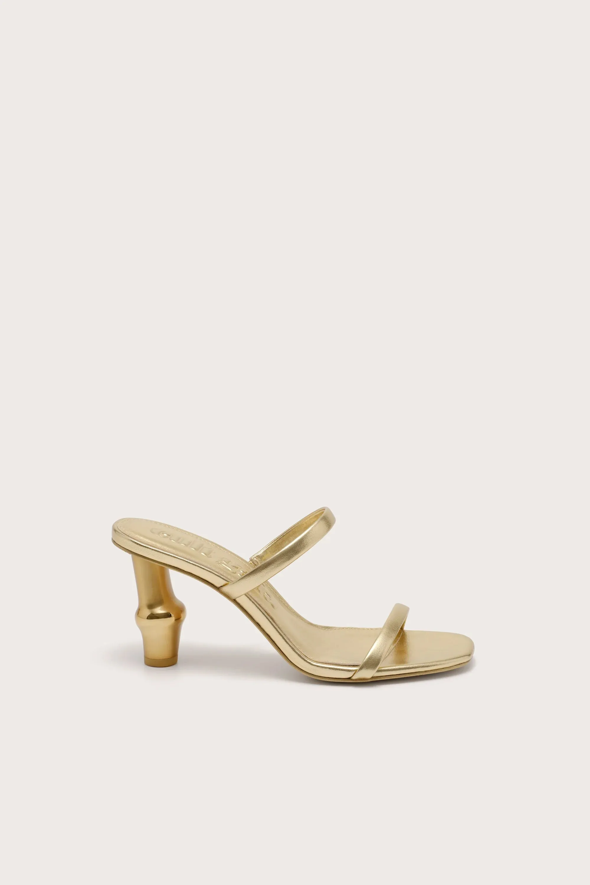 Cult Gaia - Bambu Sandals - Brass sold by Jessie Boutique