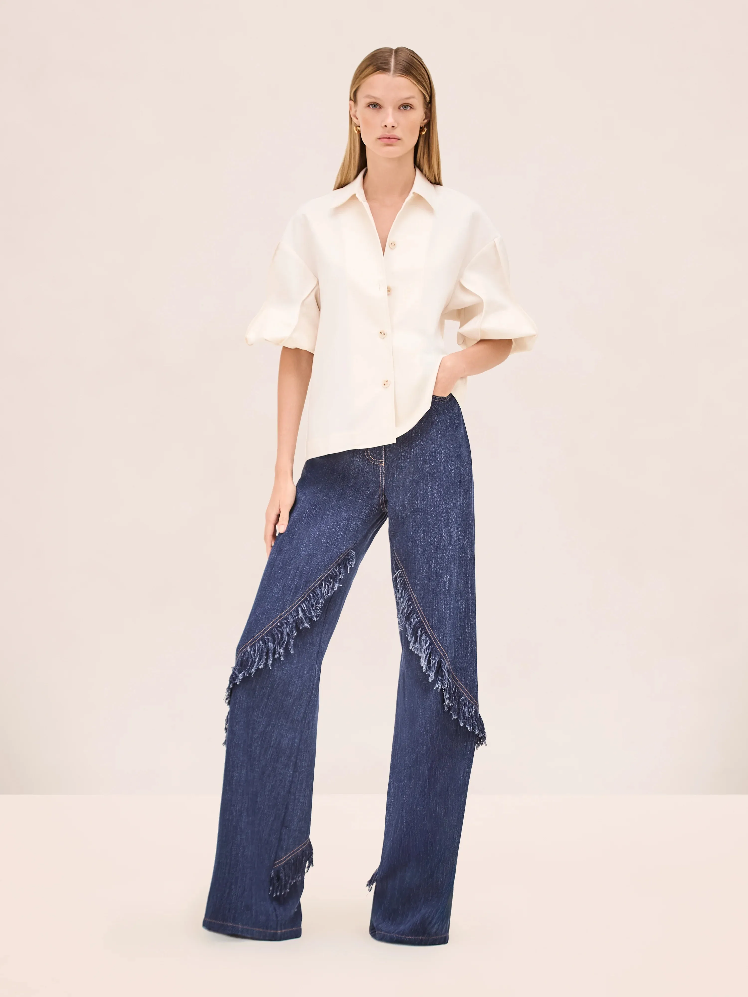 Alexis - Elsie Top - Ivory sold by Jessie Boutique