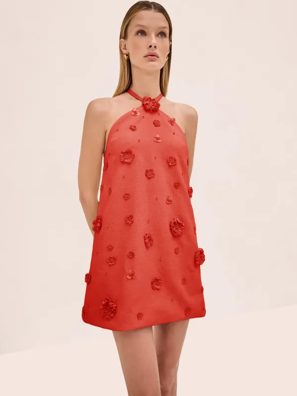 Alexis - Milaa Dress - Terracotta Raffia sold by Jessie Boutique