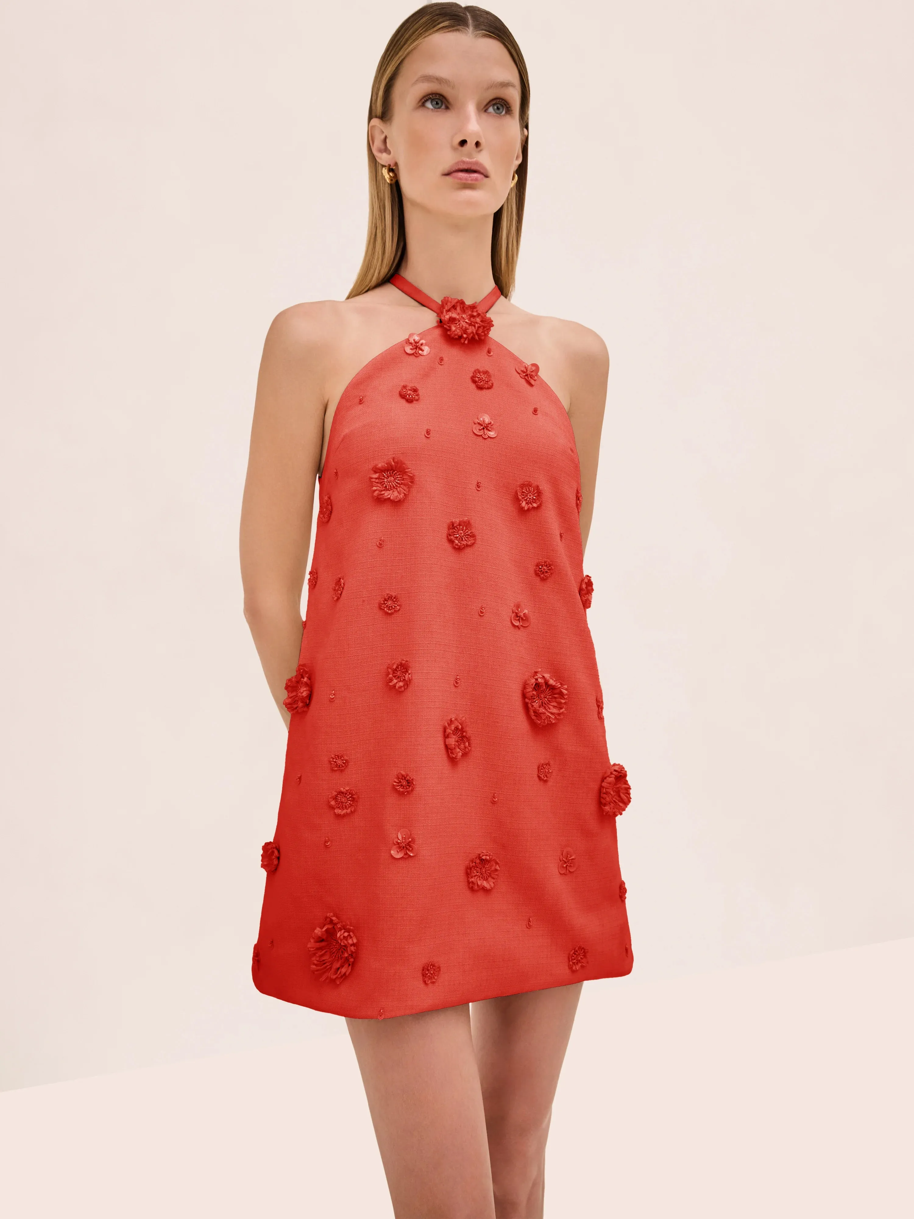 Alexis - Milaa Dress - Terracotta Raffia sold by Jessie Boutique