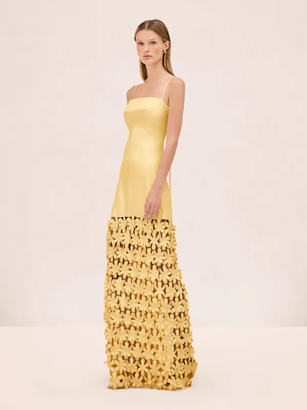 Alexis - Magdalena Dress - Lemon sold by Jessie Boutique