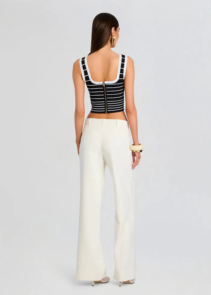 Retrofete - Zadie Knit Top - Metallic Black/White sold by Jessie Boutique product image thumbnail 3