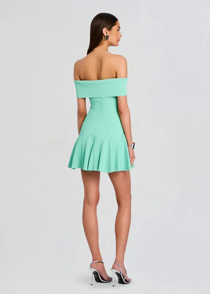 Retrofete - Erica Knit Dress - Metallic Eucalyptus sold by Jessie Boutique product image thumbnail 4