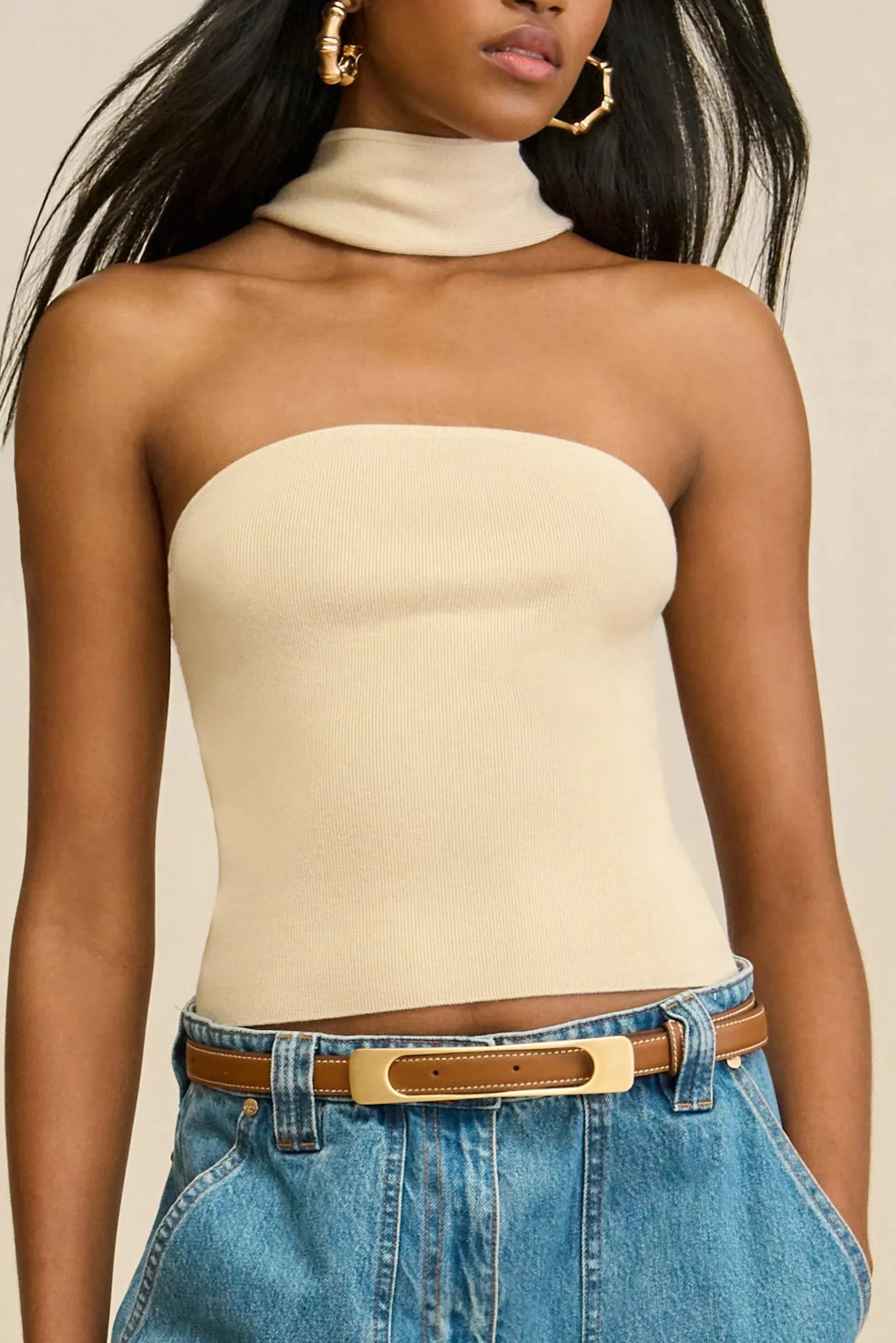 Cult Gaia - Wali Knit Top - Beach sold by Jessie Boutique