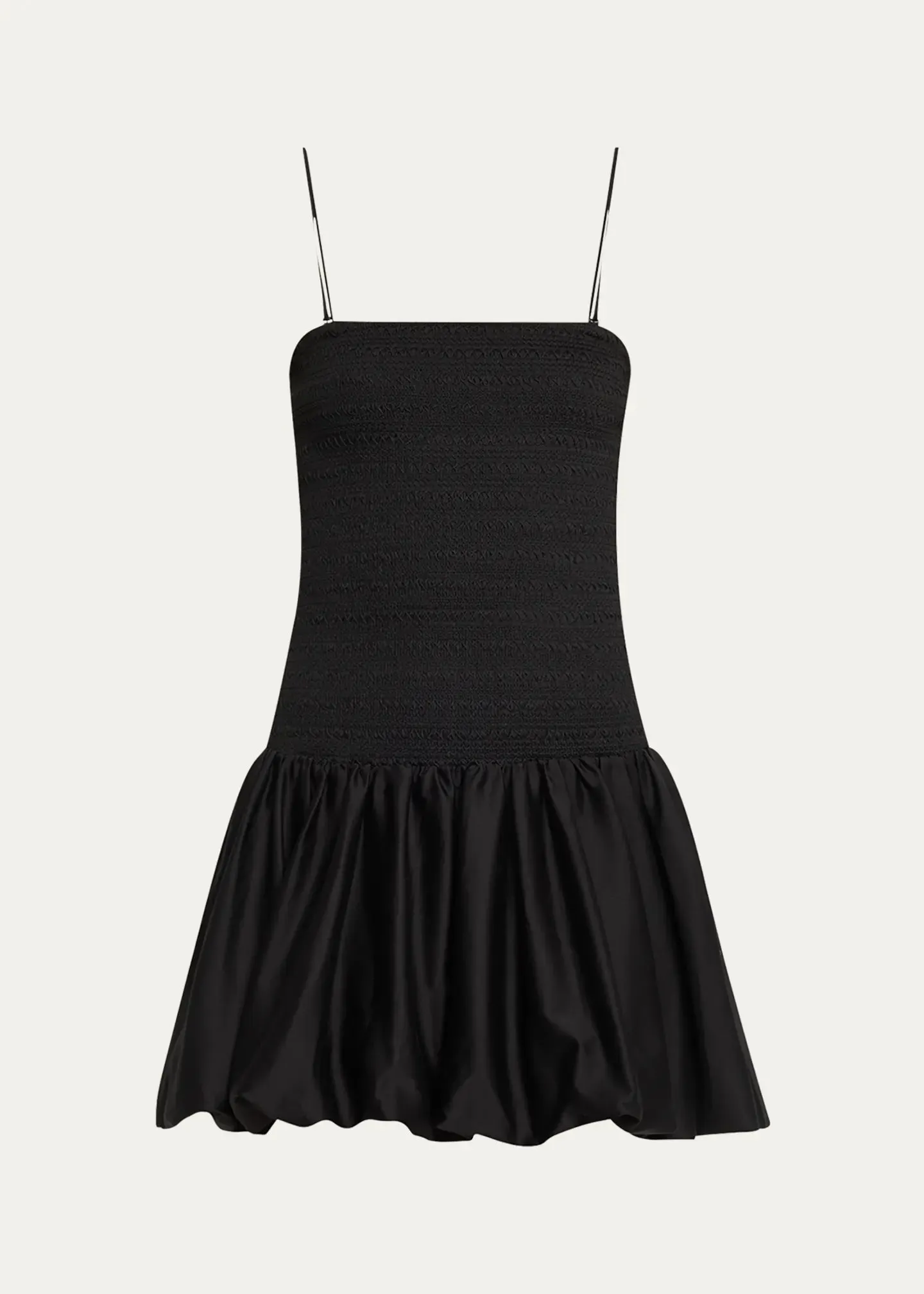 Alice + Olivia - Arden Drop Waist Mini Dress - Black sold by Jessie Boutique