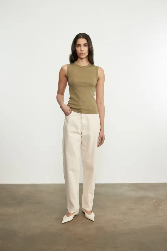 Enza Costa - Easy Jean - Beige sold by Jessie Boutique