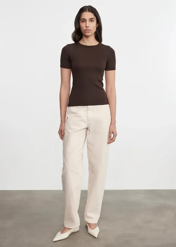 Enza Costa - Supima Cotton New Classic S/S Tee - Multiple Colors sold by Jessie Boutique