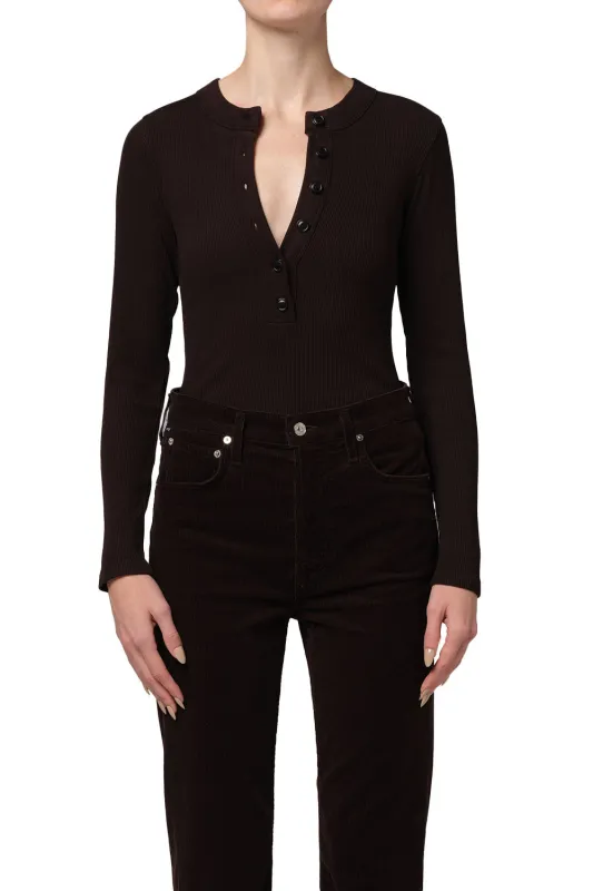 Citizens of Humanity - Varra Henley - Chocolate made by Citizens Of Humanity