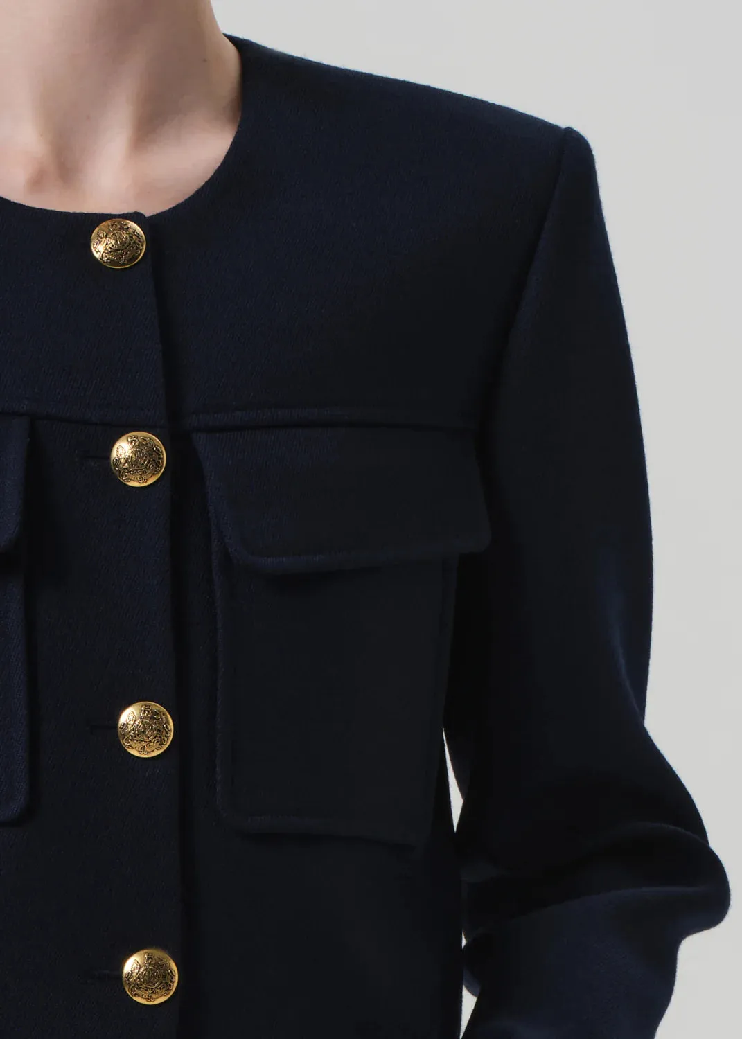 Citizens of Humanity - Sophia Jacket - Navy sold by Jessie Boutique product image thumbnail 4