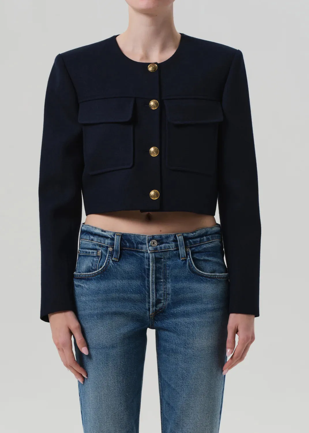 Citizens of Humanity - Sophia Jacket - Navy sold by Jessie Boutique