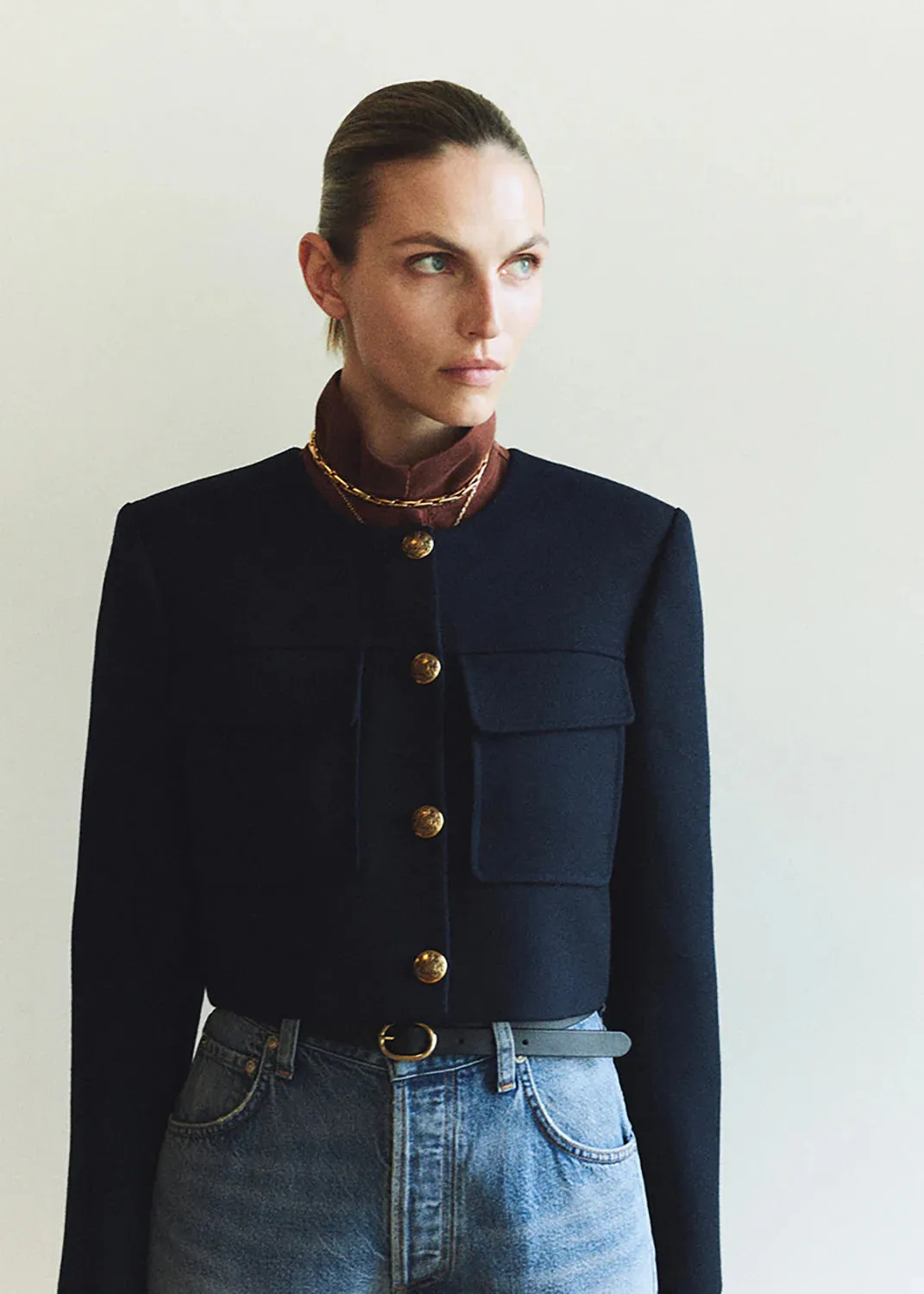 Citizens of Humanity - Sophia Jacket - Navy sold by Jessie Boutique product image thumbnail 2