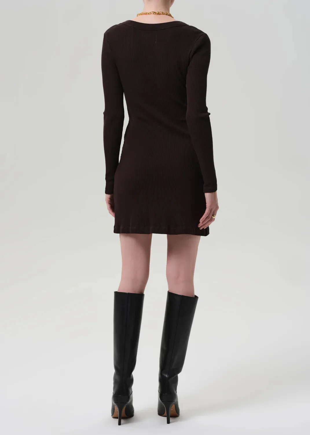 Citizens of Humanity - Nali Mini Dress - Chocolate sold by Jessie Boutique product image thumbnail 2
