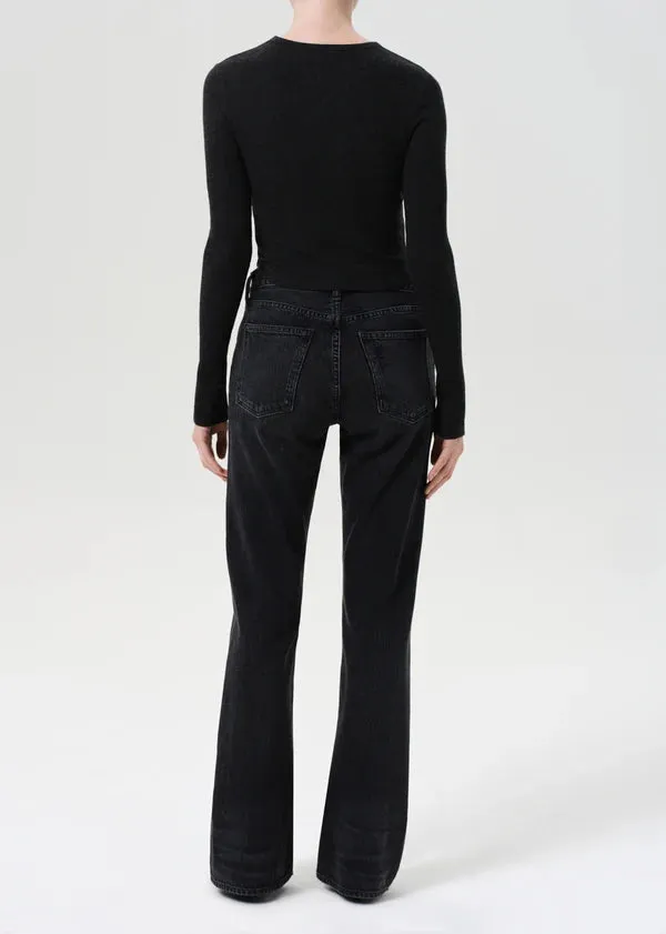 Agolde - Mid Rise Kick Boot - Obscure sold by Jessie Boutique product image thumbnail 3