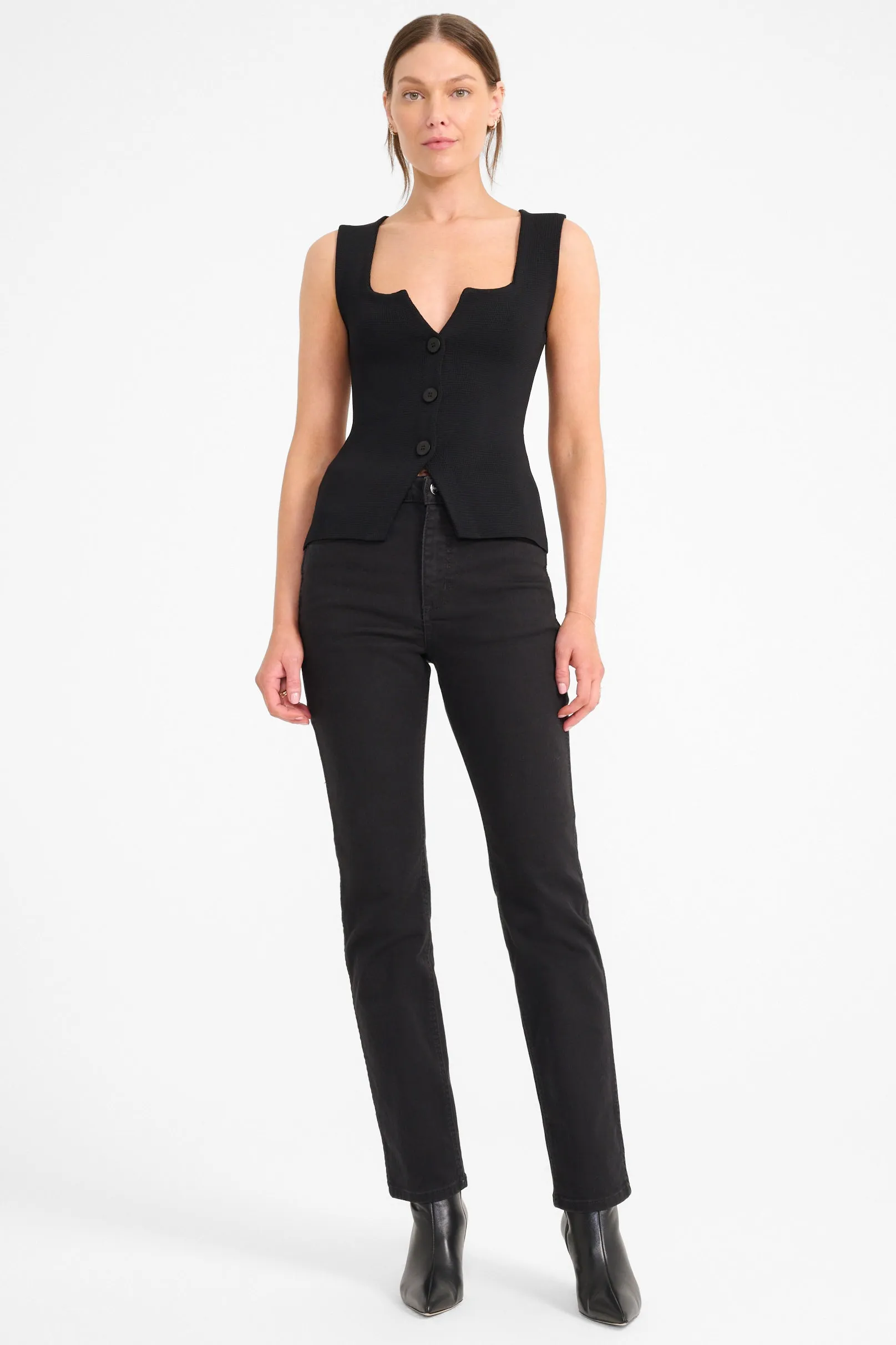 Staud - Marissa Top - Black sold by Jessie Boutique