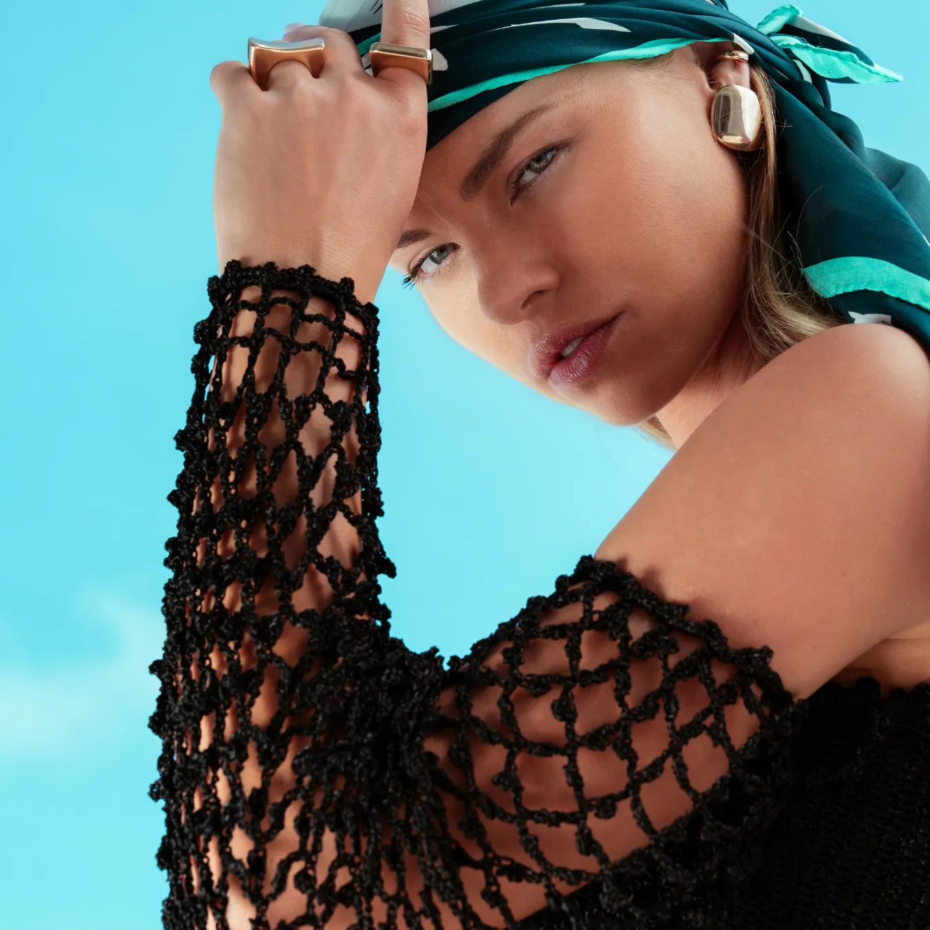 Denise Pacini - Anne Gold Ear Cuff sold by Jessie Boutique product image thumbnail 2