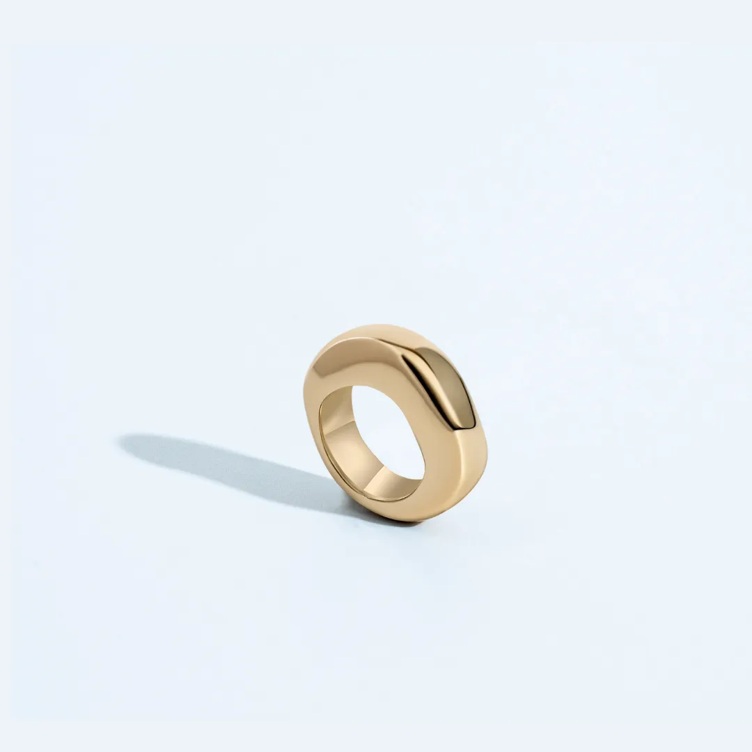 Denise Pacini - Stella Gold Ring sold by Jessie Boutique product image thumbnail 2