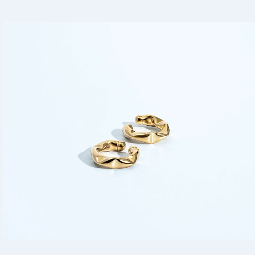 Denise Pacini - Sabrina Gold Ear Cuff sold by Jessie Boutique product image thumbnail 2