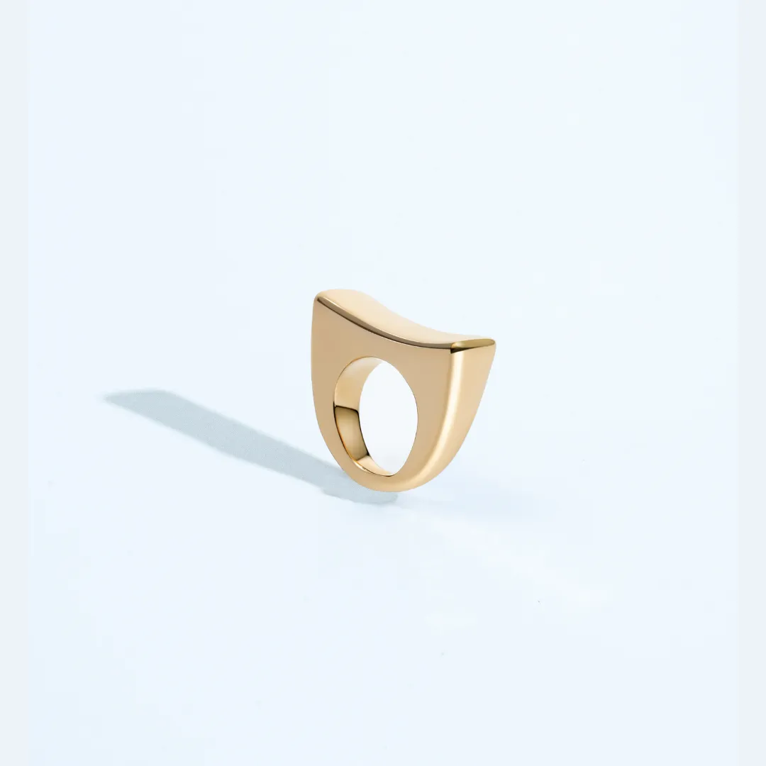 Denise Pacini - Caroline Gold Ring sold by Jessie Boutique product image thumbnail 2