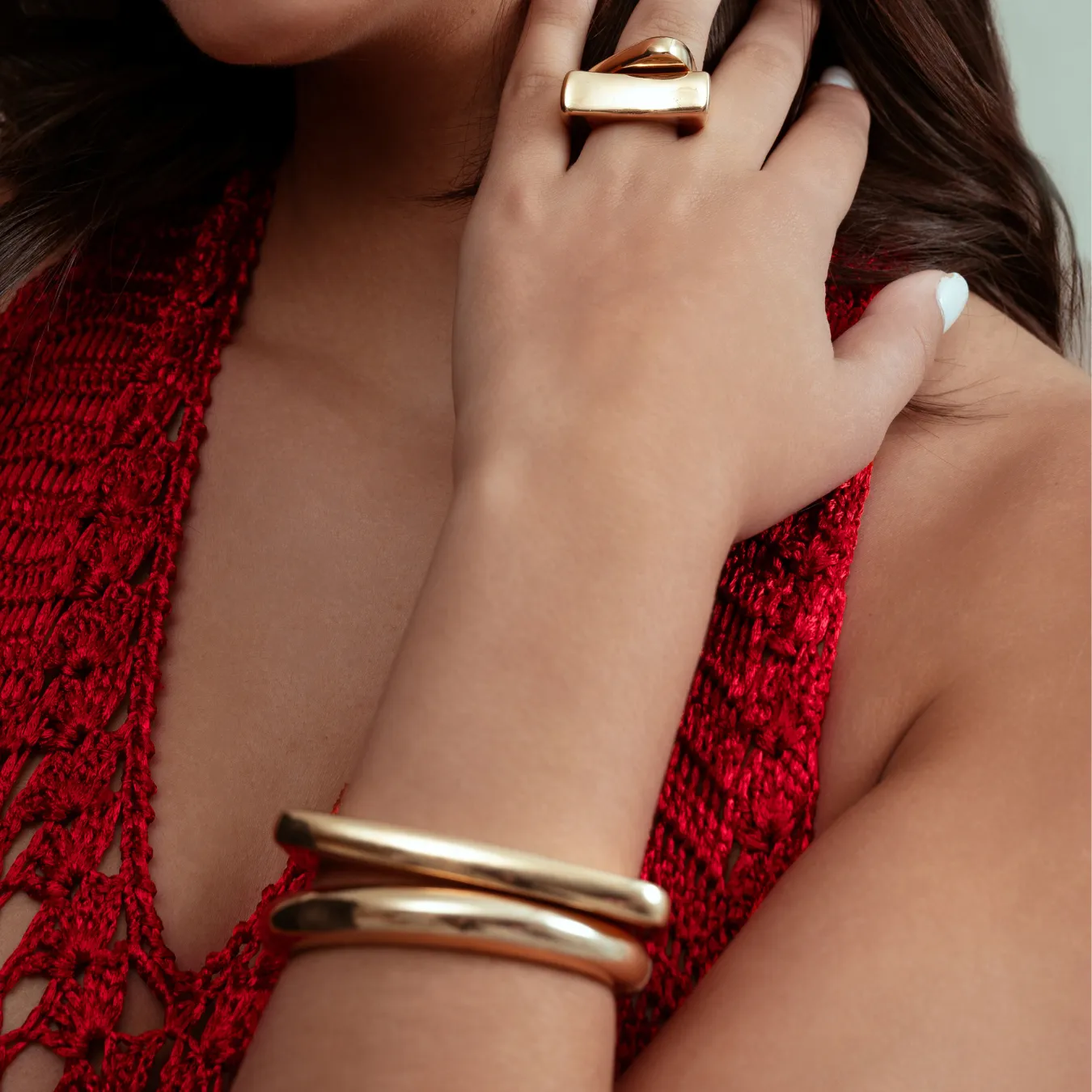Denise Pacini - Isabella Gold Bracelet sold by Jessie Boutique
