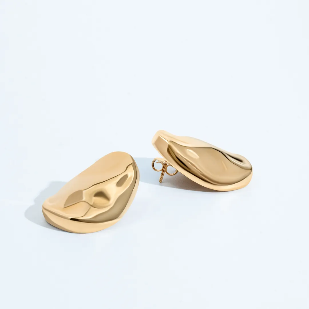 Denise Pacini - Claudia Gold Earrings sold by Jessie Boutique
