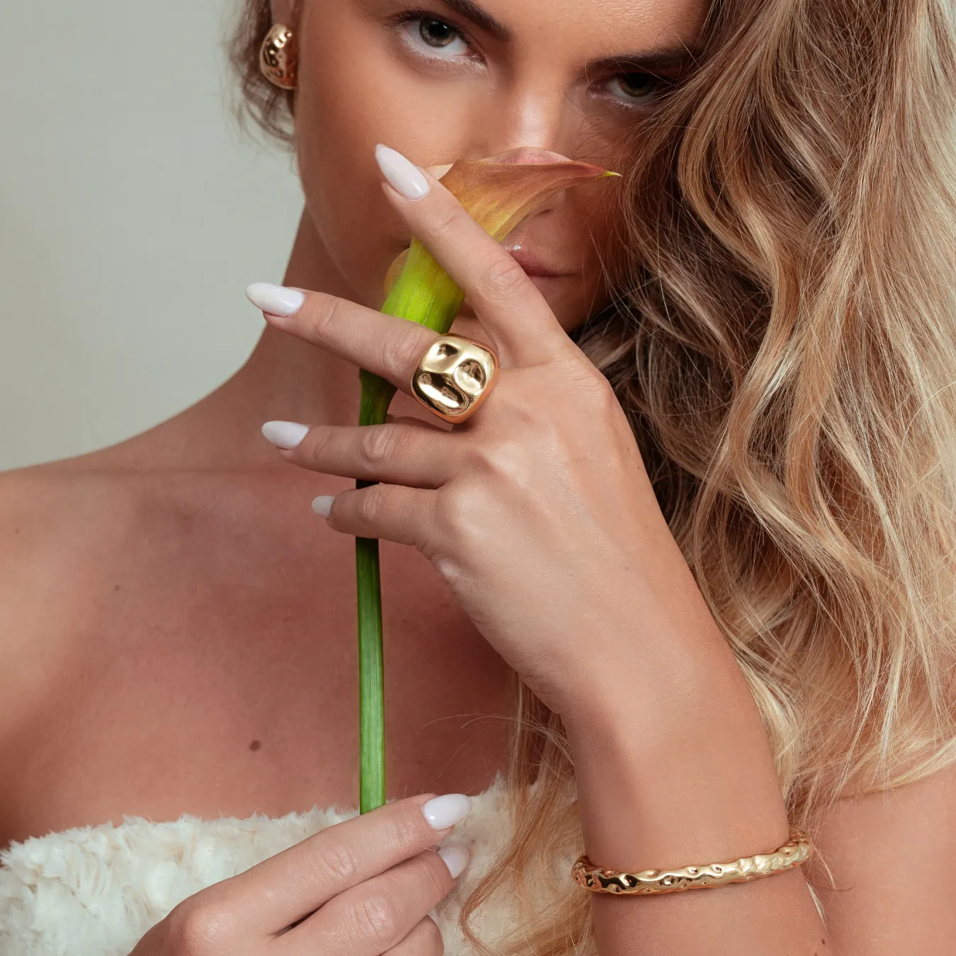 Denise Pacini - Collins Gold Bracelet sold by Jessie Boutique product image thumbnail 2